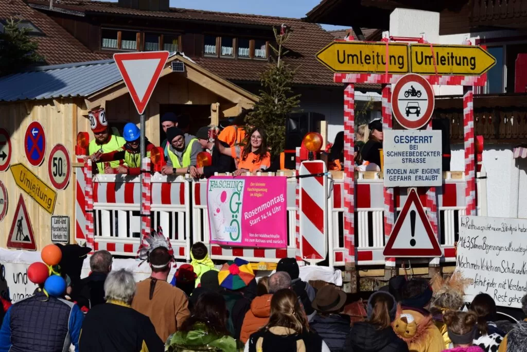  Faschingsumzug Hopferau 2024 